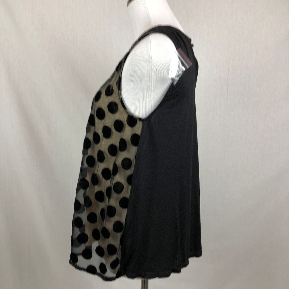 NEW Anthro x Sunday in Brooklyn velvet polka dot - Picture 7 of 8